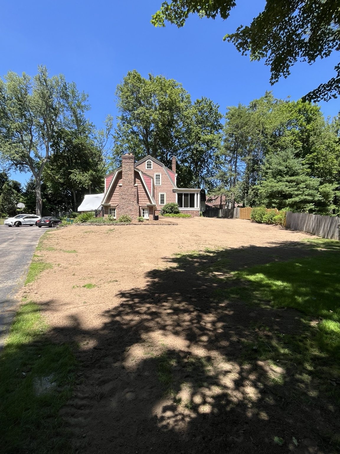 Grading and lawn preparation